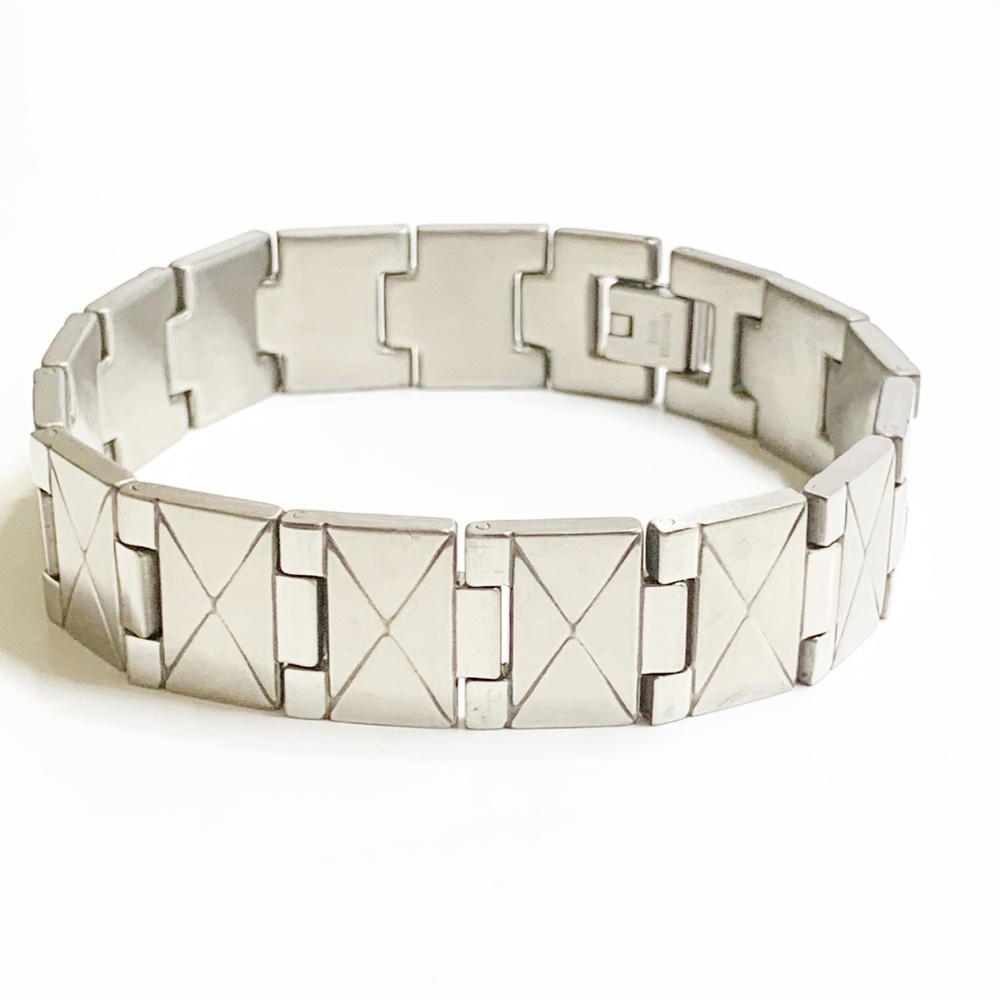Kohl's Silver Men Bracelet